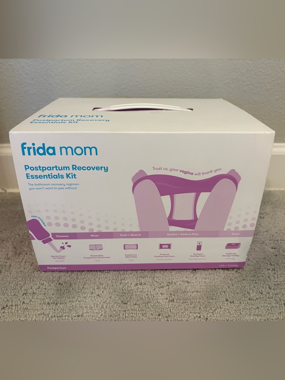 Frida Mom Postpartum Recovery Essentials Kit New Post Delivery